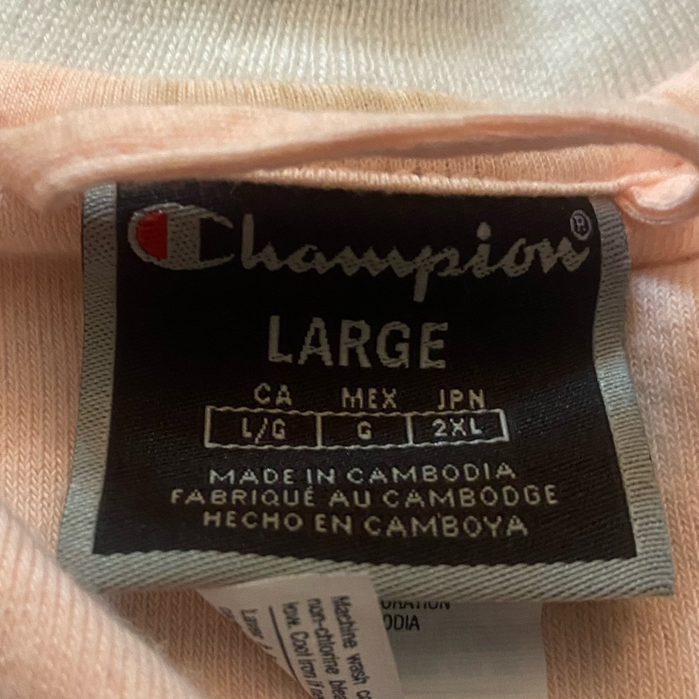 Champion zip up women size large - Picture 4 of 4
